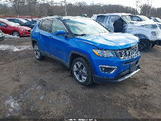 2021 Jeep Compass, VIN 3C4NJDCB3MT540930. Фото 1 з 6 з аукціону IAAI. Каталог авто зі США OpenDataCar.