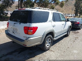 2001 Toyota Sequoia, VIN 5TDZT34A11S040766. Photo 4 of 6 from IAAI auction. OpenDataCar US salvage catalog.
