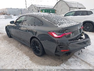 2022 Bmw M440i Gran Coupe, VIN WBA13AW06NFM10196. Фото 3 из 6 с аукциона IAAI. Каталог авто из США OpenDataCar.