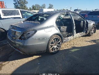 2019 Mercedes-benz S-Class, VIN WDDUG8DB0KA484505. Фото 4 з 6 з аукціону IAAI. Каталог авто зі США OpenDataCar.