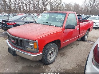 1997 Gmc Sierra 1500, VIN 1GTEC14WXVZ503250. Zdjęcie 2 z 6 z aukcji IAAI. Katalog aut z USA OpenDataCar.
