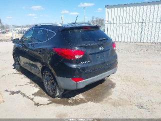 2015 Hyundai Tucson, VIN KM8JU3AG5FU095383. Фото 3 з 6 з аукціону IAAI. Каталог авто зі США OpenDataCar.