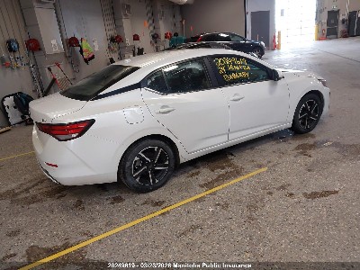 2024 Nissan Sentra, VIN 3N1AB8CV6RY286284. Фото 4 из 6 с аукциона IAAI. Каталог авто из США OpenDataCar.