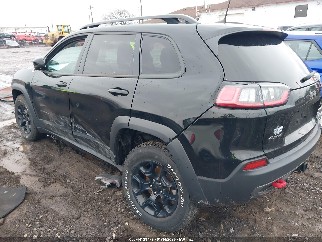 2022 Jeep Cherokee, VIN 1C4PJMBX7ND531919. Фото 3 из 6 с аукциона IAAI. Каталог авто из США OpenDataCar.
