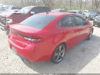2014 Dodge Dart, VIN 1C3CDFEB0ED919595. Photo 4 of 6 from IAAI auction. OpenDataCar US salvage catalog.