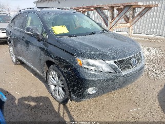 2012 Lexus RX 450h, VIN JTJBC1BA4C2431796. Фото 1 з 6 з аукціону IAAI. Каталог авто зі США OpenDataCar.