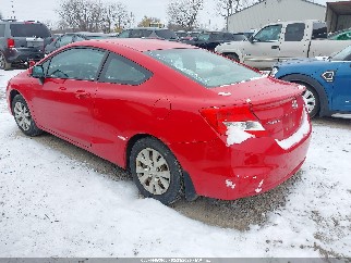 2012 Honda Civic, VIN 2HGFG3B57CH552032. Фото 3 з 6 з аукціону IAAI. Каталог авто зі США OpenDataCar.