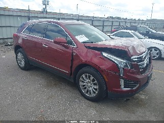 2017 Cadillac XT5, VIN 1GYKNARS8HZ251905. Фото 1 з 6 з аукціону IAAI. Каталог авто зі США OpenDataCar.
