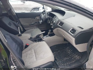 2014 Honda Civic, VIN 2HGFB2F42EH010611. Фото 5 з 6 з аукціону IAAI. Каталог авто зі США OpenDataCar.