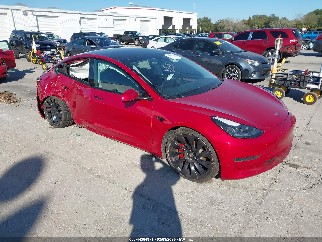 2021 Tesla Model 3, VIN 5YJ3E1EC2MF024279. Фото 1 з 6 з аукціону IAAI. Каталог авто зі США OpenDataCar.