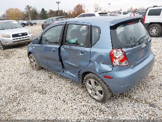 2008 Chevrolet Aveo5, VIN KL1TD66668B038467. Фото 3 з 6 з аукціону IAAI. Каталог авто зі США OpenDataCar.