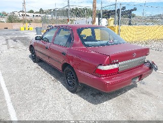 1996 Toyota Corolla, VIN 1NXBA02E1TZ423273. Photo 3 of 6 from IAAI auction. OpenDataCar US salvage catalog.