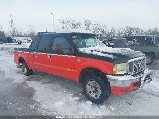2004 Ford F-250, VIN 1FTNW21P94EC93837. Фото 1 из 6 с аукциона IAAI. Каталог авто из США OpenDataCar.