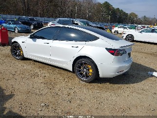 2023 Tesla Model 3, VIN 5YJ3E1EA4PF497183. Фото 3 з 6 з аукціону IAAI. Каталог авто зі США OpenDataCar.