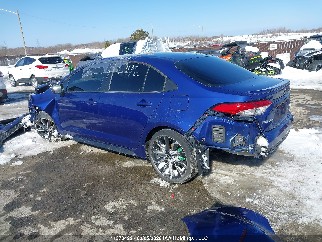 2020 Toyota Corolla, VIN 5YFB4RBE8LP022770. Zdjęcie 3 z 6 z aukcji IAAI. Katalog aut z USA OpenDataCar.