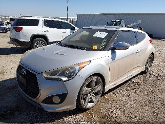 2014 Hyundai Veloster, VIN KMHTC6AE5EU197907. Фото 2 з 6 з аукціону IAAI. Каталог авто зі США OpenDataCar.