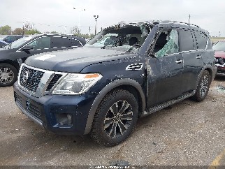 2020 Nissan Armada, VIN JN8AY2ND7LX017009. Фото 2 из 6 с аукциона IAAI. Каталог авто из США OpenDataCar.