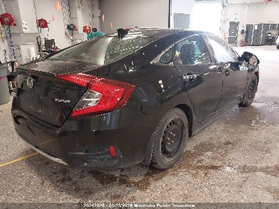 2020 Honda Civic, VIN 2HGFC1F99LH104601. Фото 4 з 6 з аукціону IAAI. Каталог авто зі США OpenDataCar.