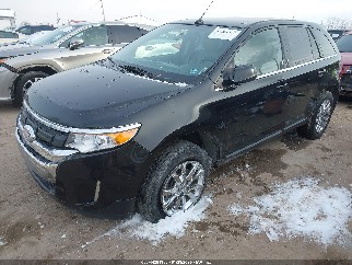 2014 Ford Edge, VIN 2FMDK3KCXEBA55318. Zdjęcie 2 z 6 z aukcji IAAI. Katalog aut z USA OpenDataCar.