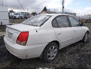 2006 Hyundai Elantra, VIN KMHDN46DX6U360863. Photo 4 of 6 from IAAI auction. OpenDataCar US salvage catalog.