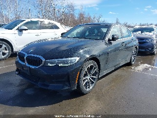 2021 Bmw 3 Series, VIN 3MW5R7J05M8B98828. Zdjęcie 2 z 6 z aukcji IAAI. Katalog aut z USA OpenDataCar.