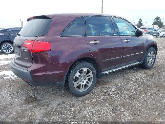2008 Acura MDX, VIN 2HNYD28308H519696. Фото 4 з 6 з аукціону IAAI. Каталог авто зі США OpenDataCar.