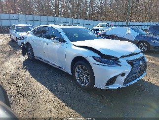 2018 Lexus LS 500, VIN JTHB51FF2J5003707. Фото 1 из 6 с аукциона IAAI. Каталог авто из США OpenDataCar.