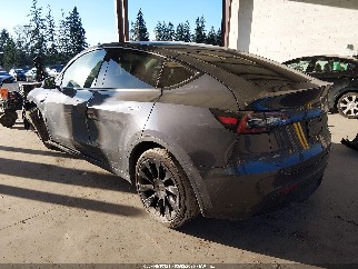2021 Tesla Model Y, VIN 5YJYGDEE5MF200356. Фото 3 из 6 с аукциона IAAI. Каталог авто из США OpenDataCar.