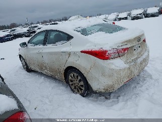2012 Hyundai Elantra, VIN 5NPDH4AE8CH132930. Photo 3 of 6 from IAAI auction. OpenDataCar US salvage catalog.