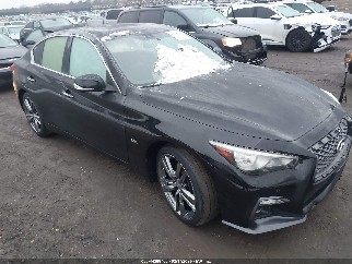2019 Infiniti Q50, VIN JN1EV7ARXKM591112. Фото 1 з 6 з аукціону IAAI. Каталог авто зі США OpenDataCar.