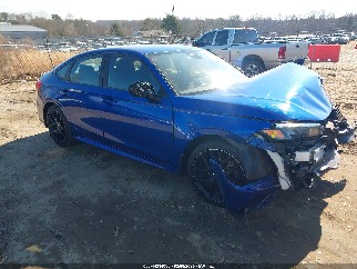 2022 Honda Civic, VIN 2HGFE2F56NH515387. Фото 1 з 6 з аукціону IAAI. Каталог авто зі США OpenDataCar.