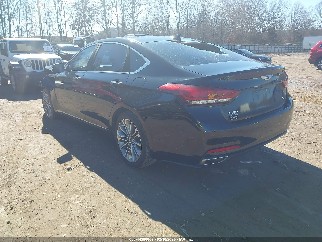 2017 Genesis G80, VIN KMHGN4JE0HU199682. Фото 3 з 6 з аукціону IAAI. Каталог авто зі США OpenDataCar.