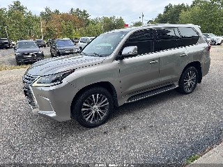 2016 Lexus LX, VIN JTJHY7AX3G4200466. Фото 2 из 6 с аукциона IAAI. Каталог авто из США OpenDataCar.