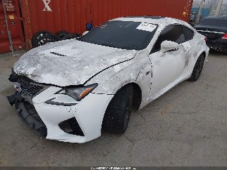2019 Lexus RC F, VIN JTHHP5BC8K5007236. Фото 2 з 6 з аукціону IAAI. Каталог авто зі США OpenDataCar.