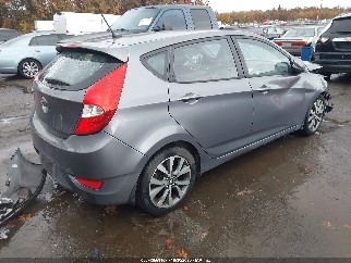 2016 Hyundai Accent, VIN KMHCU5AE4GU259033. Фото 4 з 6 з аукціону IAAI. Каталог авто зі США OpenDataCar.