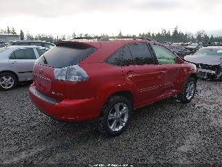 2008 Lexus RX 400h, VIN JTJHW31U482045315. Фото 4 з 6 з аукціону IAAI. Каталог авто зі США OpenDataCar.