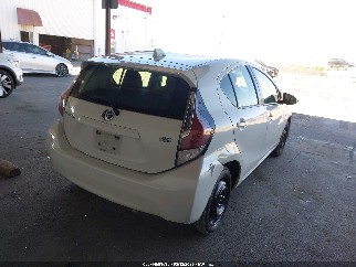 2016 Toyota Prius C, VIN JTDKDTB38G1116198. Photo 4 of 6 from IAAI auction. OpenDataCar US salvage catalog.