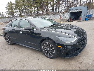 2021 Hyundai Sonata, VIN 5NPEH4J28MH096037. Zdjęcie 1 z 6 z aukcji IAAI. Katalog aut z USA OpenDataCar.