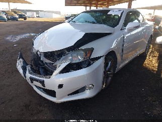 2012 Lexus IS 350c, VIN JTHFE2C24C2508161. Фото 2 з 6 з аукціону IAAI. Каталог авто зі США OpenDataCar.