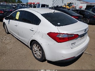 2014 Kia Forte, VIN KNAFX4A65E5128838. Фото 3 з 6 з аукціону IAAI. Каталог авто зі США OpenDataCar.