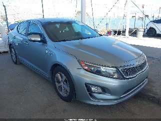 2015 Kia Optima Hybrid, VIN KNAGM4AD4F5086661. Фото 1 з 6 з аукціону IAAI. Каталог авто зі США OpenDataCar.