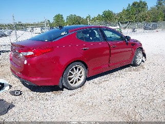 2011 Kia Optima, VIN KNAGR4A67B5140581. Фото 4 з 6 з аукціону IAAI. Каталог авто зі США OpenDataCar.