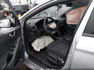 2018 Hyundai Ioniq Hybrid, VIN KMHC65LC5JU059744. Фото 5 из 6 с аукциона IAAI. Каталог авто из США OpenDataCar.