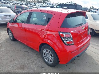 2020 Chevrolet Sonic, VIN 1G1JG6SB1L4114418. Фото 3 из 6 с аукциона IAAI. Каталог авто из США OpenDataCar.