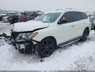 2017 Nissan Pathfinder, VIN 5N1DR2MM9HC669695. Фото 2 з 6 з аукціону IAAI. Каталог авто зі США OpenDataCar.