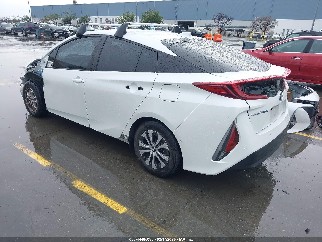 2022 Toyota Prius Prime, VIN JTDKAMFP1N3204684. Фото 3 з 6 з аукціону IAAI. Каталог авто зі США OpenDataCar.
