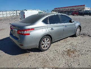 2013 Nissan Sentra, VIN 3N1AB7AP8DL697089. Photo 4 of 6 from IAAI auction. OpenDataCar US salvage catalog.