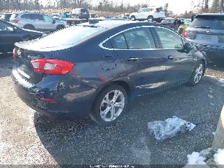 2016 Chevrolet Cruze, VIN 1G1BG5SM3G7270934. Photo 4 of 6 from IAAI auction. OpenDataCar US salvage catalog.