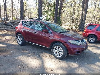 2012 Nissan Murano, VIN JN8AZ1MW0CW230240. Zdjęcie 1 z 6 z aukcji IAAI. Katalog aut z USA OpenDataCar.
