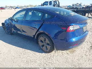 2022 Tesla Model 3, VIN 5YJ3E1EB3NF196491. Фото 3 з 6 з аукціону IAAI. Каталог авто зі США OpenDataCar.